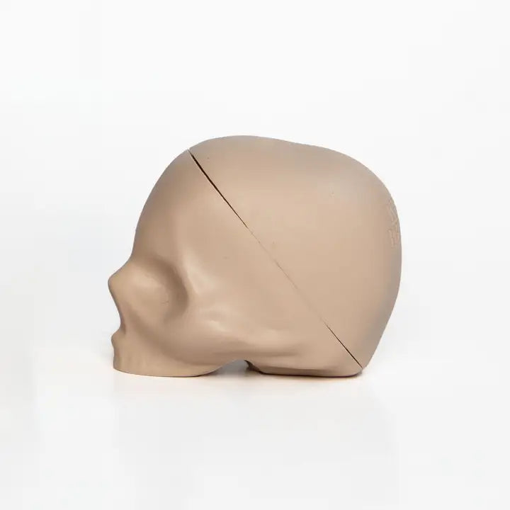 Skull Lip Balm Cream Espresso