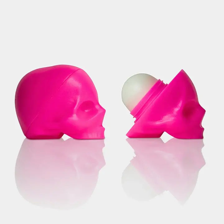 Skull Lip Balm Pink Mint
