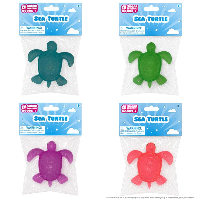 Sugar Skwisheez Noods Sea Turtle Assorted