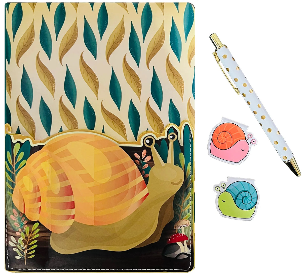 Slowpoke Snail Pocket Journal