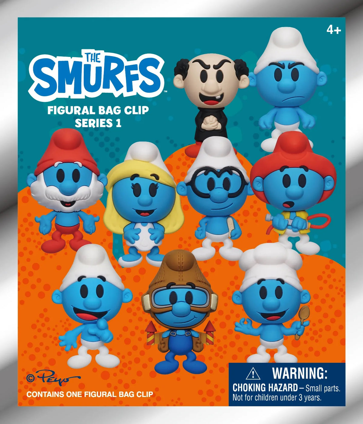 Smurfs Figural Bag Clip Series 1
