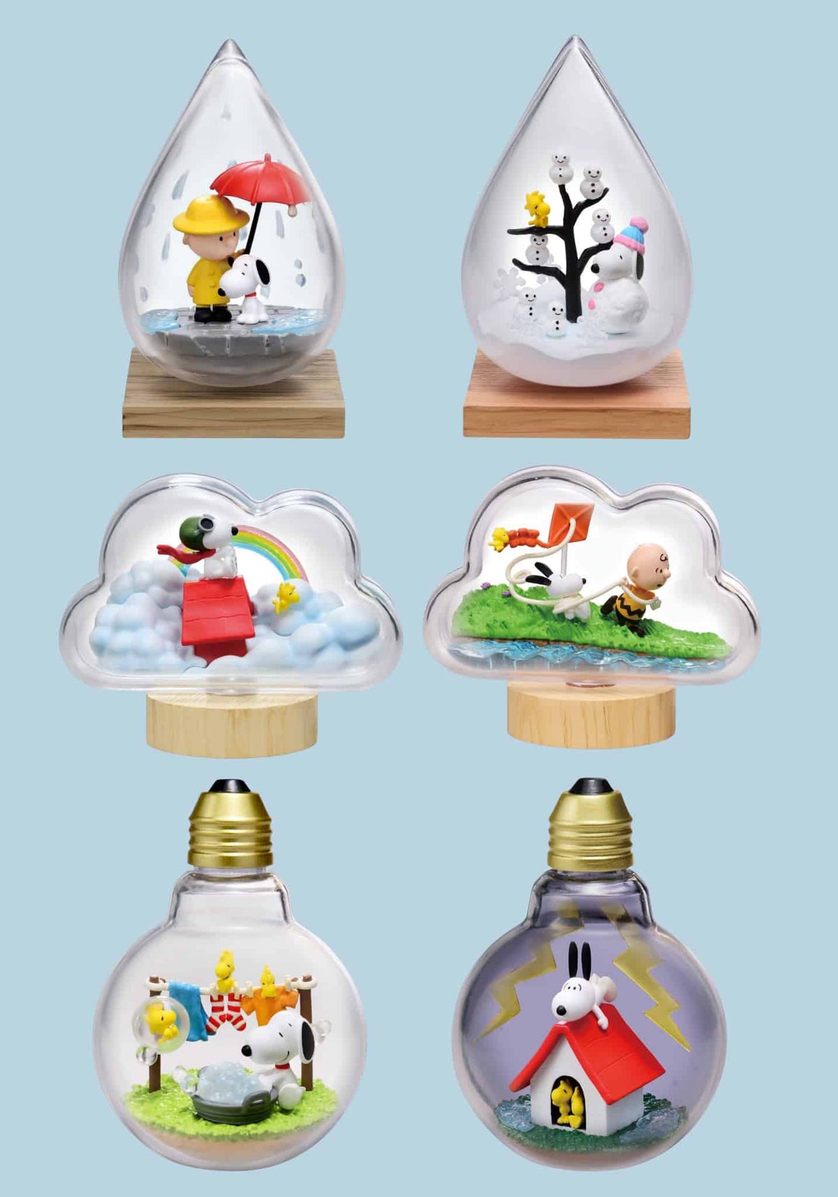 Peanuts Snoopy Weather Terrarium Blind Box