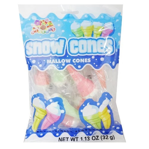 Snow Cones Mallow Cones Bag 1.47 oz