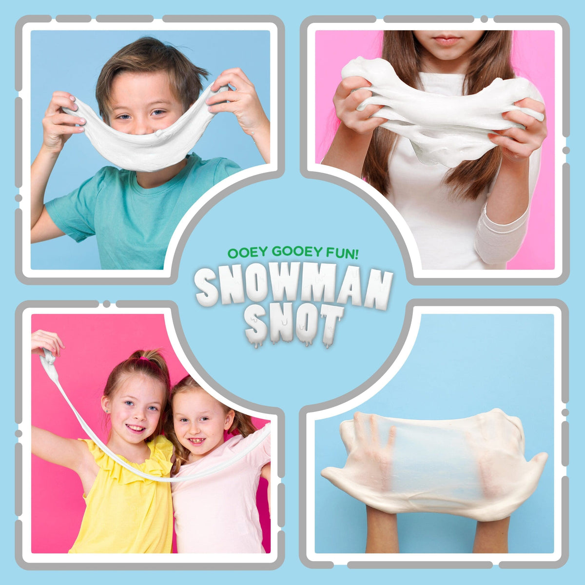 Snowman Snot Slime Goo