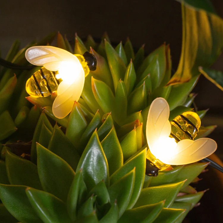 Solar Bee String Lights