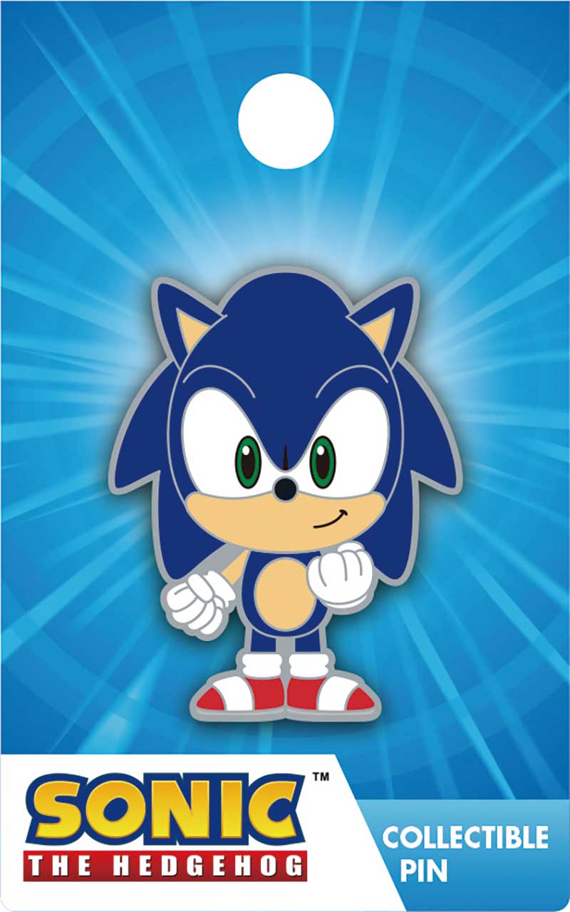 Sonic Enamel Pin