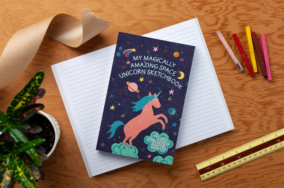 Space Unicorn Notebook