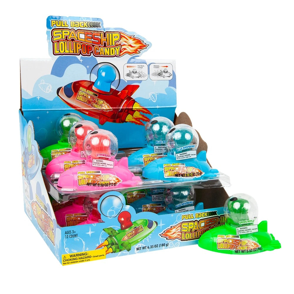 Spaceship Lollipop Candy