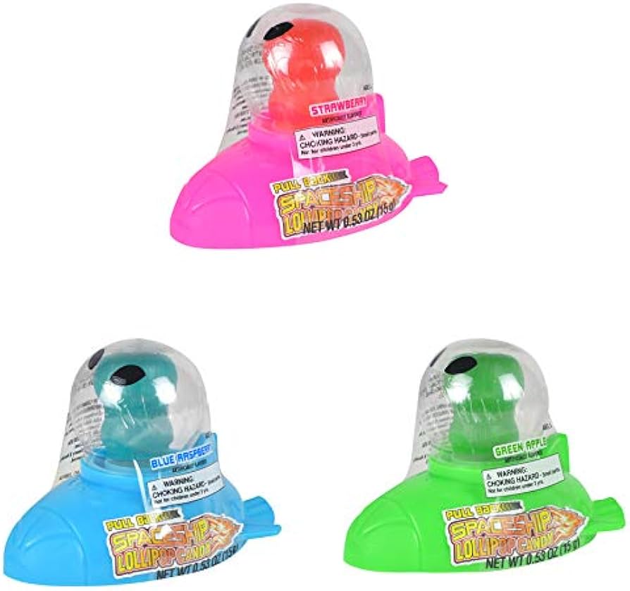 Spaceship Lollipop Candy