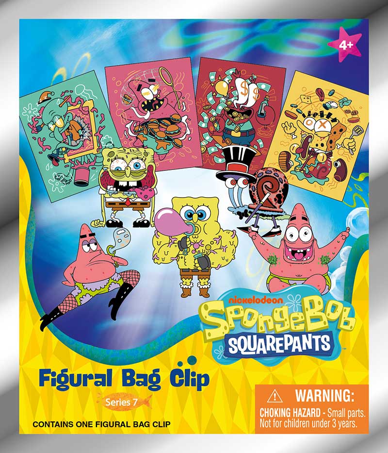 SpongeBob SquarePants Figural Bag Clip Series 7