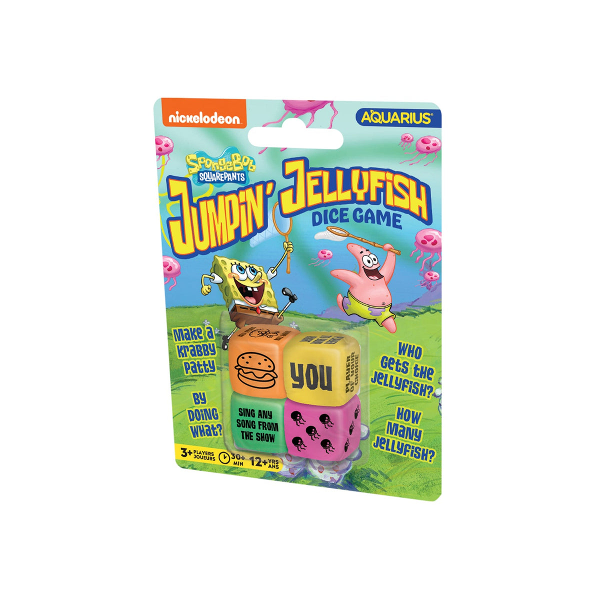 SpongeBob SquarePants Jumpin' Jellyfish Dice Game