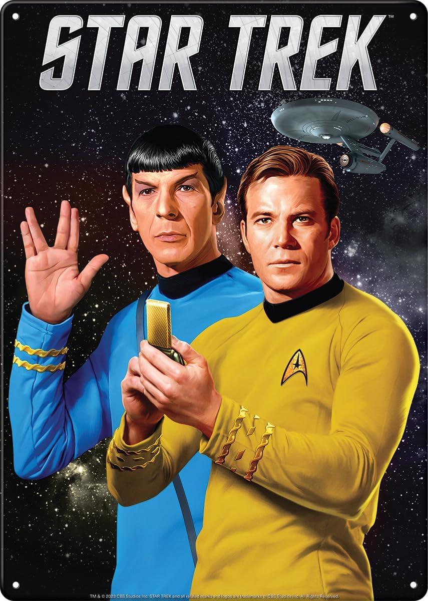 Star Trek Metal Sign