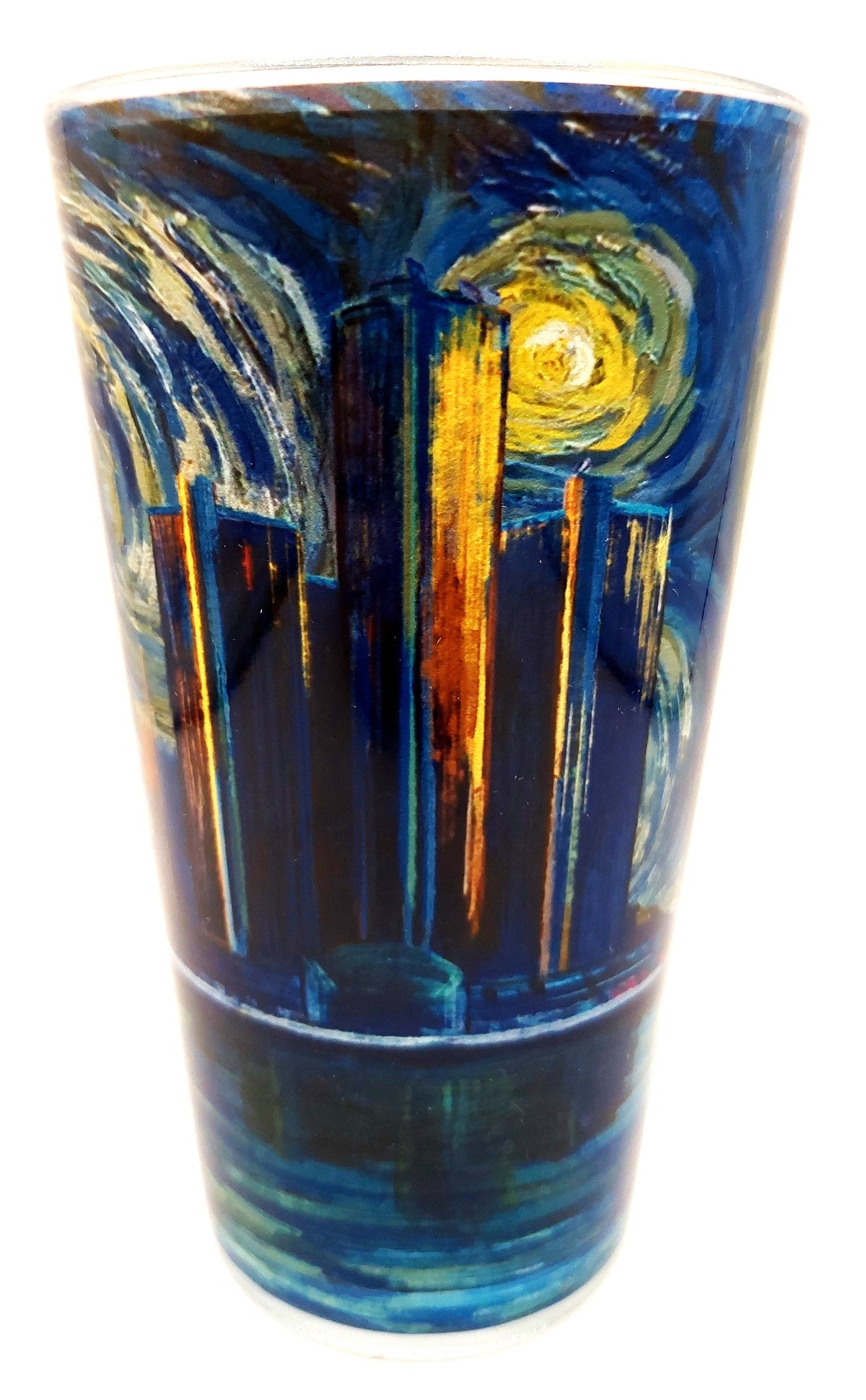 Detroit Starry Night Pint Glass