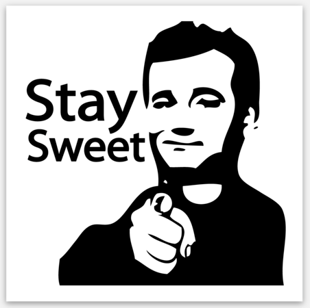 Stay Sweet Vinyl Sticker