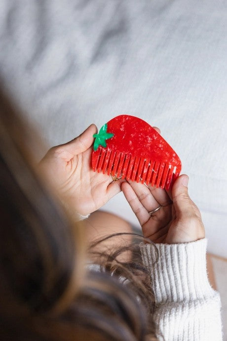 Strawberry Hair Comb