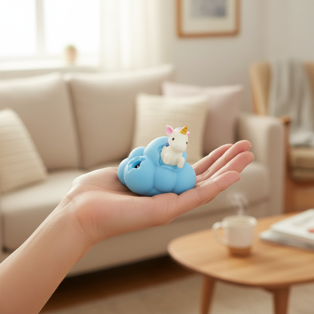 Stretchy Unicorn And Rainbow Cloud