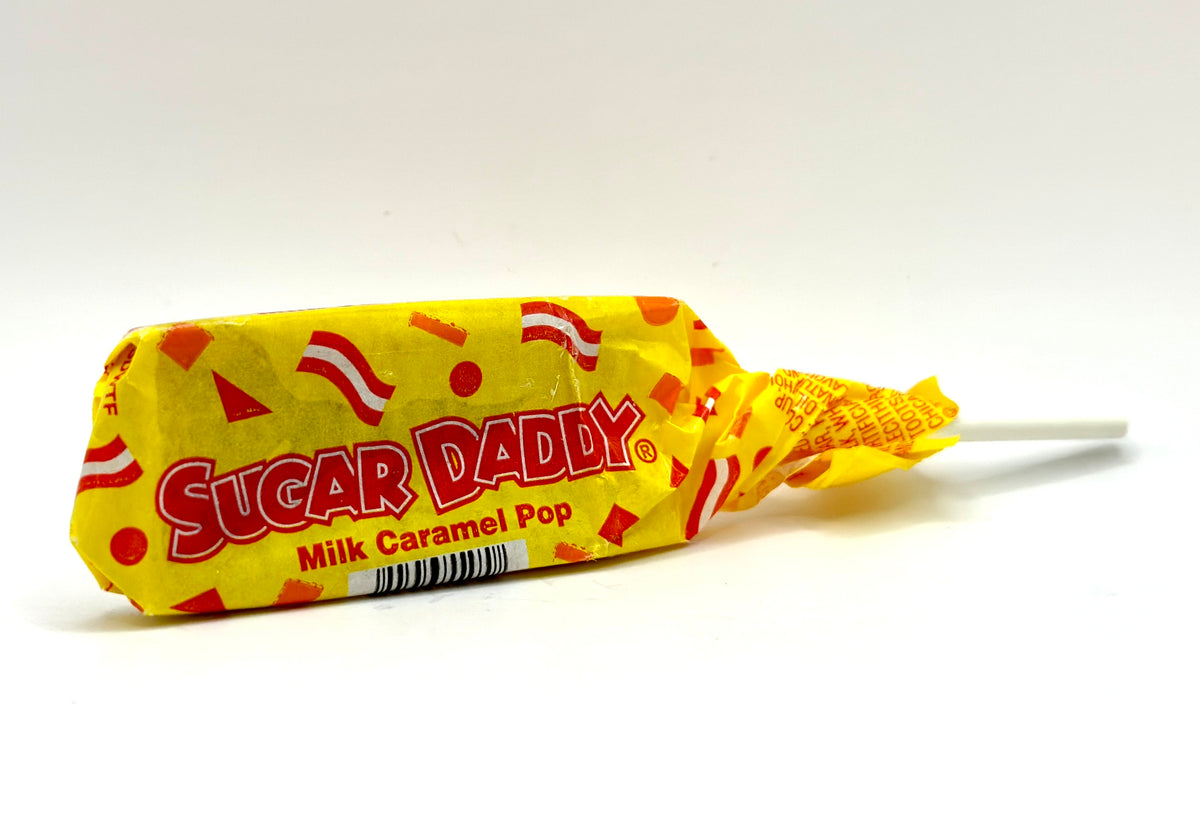 Sugar Daddy Miniature Milk Caramel Pop