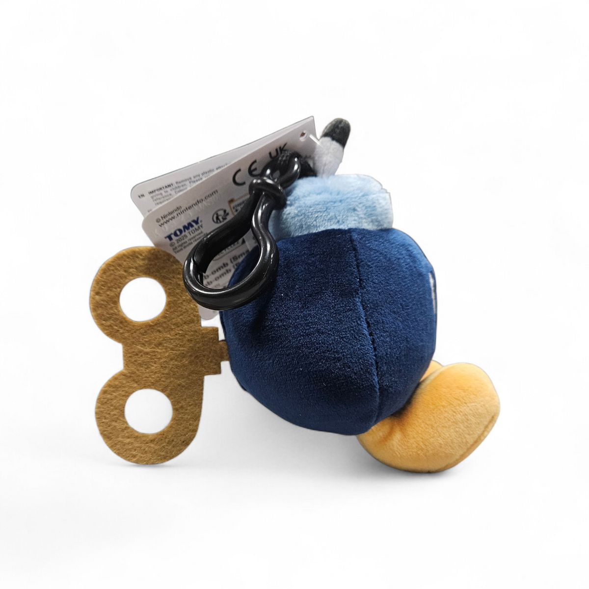 Super Mario Kart Bob-omb Mini Plush Keychain