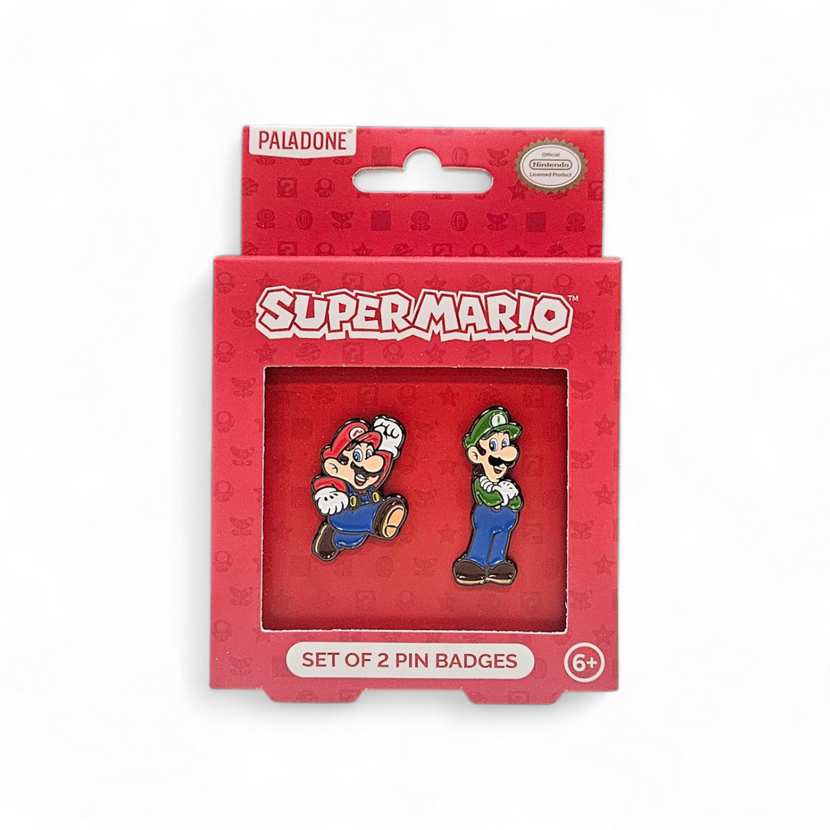 Super Mario Enamel Pin Set