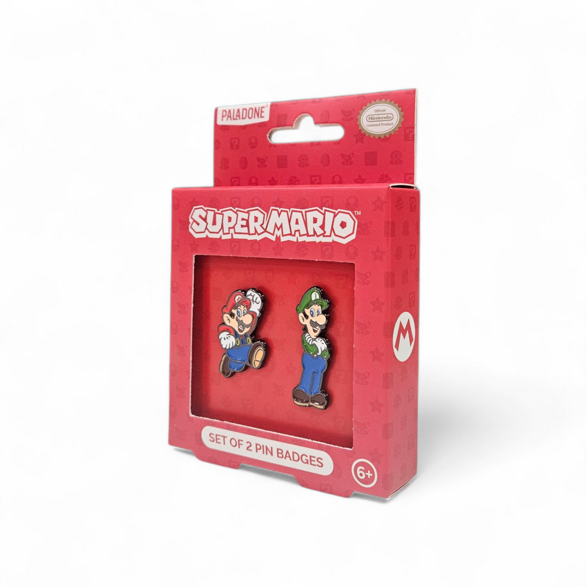 Super Mario Enamel Pin Set
