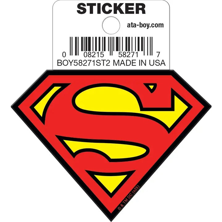 DC Comics Superman Logo Die Cut Sticker