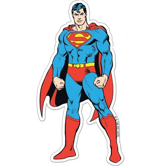 DC Comics Superman Classic Die Cut Sticker