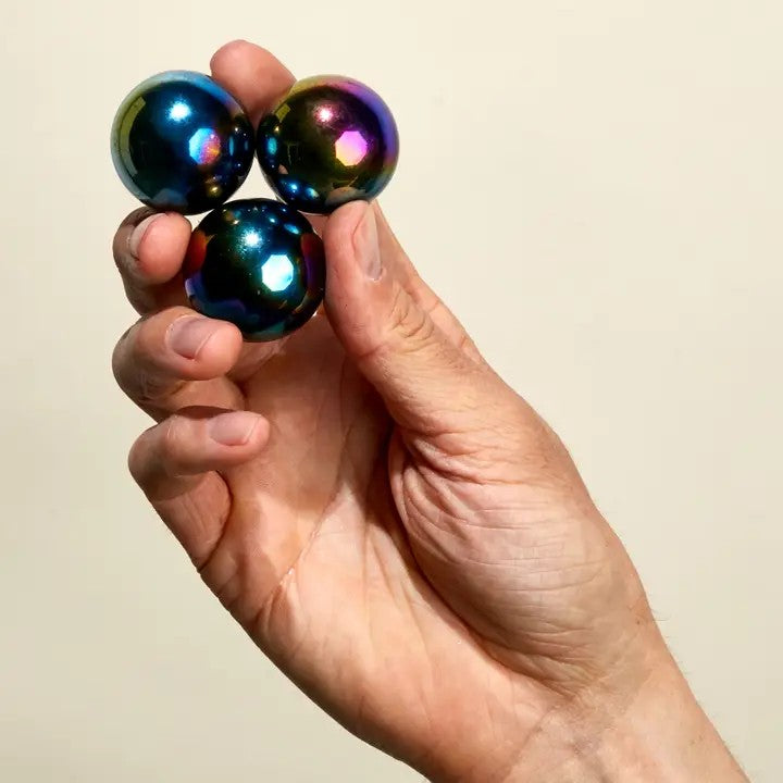 Fidget Desk Magnets Oil Slick Set Of 3