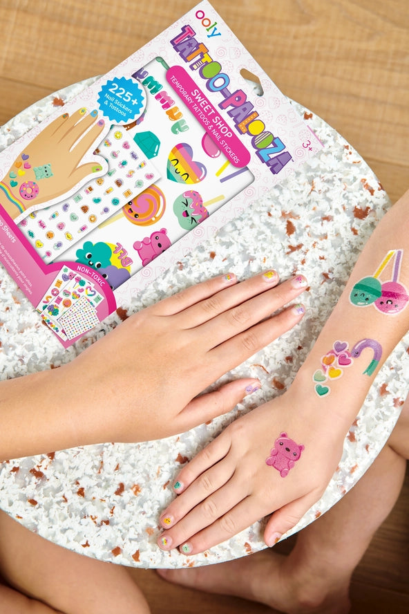 Sweet Shop Tattoo-Palooza Temporary Tattoos & Nail Tattoos