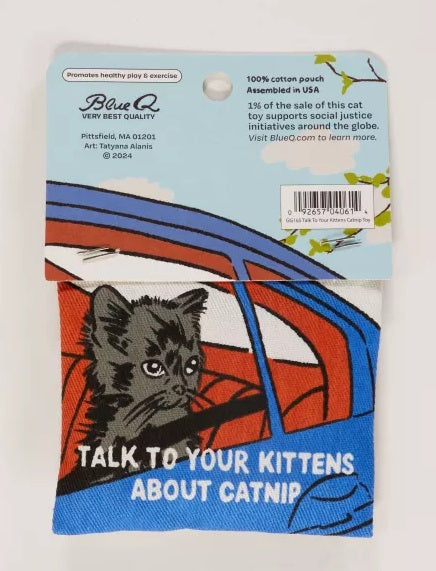 Talk To Your Kittens Catnip Toy