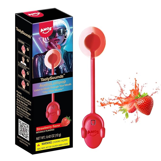 Tasty Sounds Audio Lollipop Strawberry Hip Hop