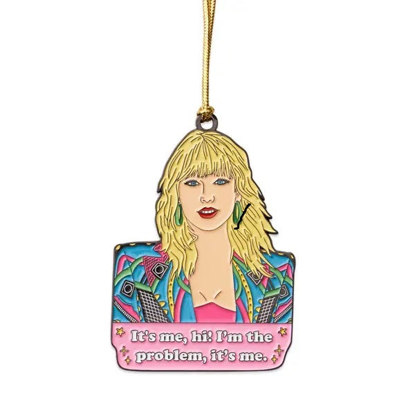 Taylor It's Me Enamel Ornament