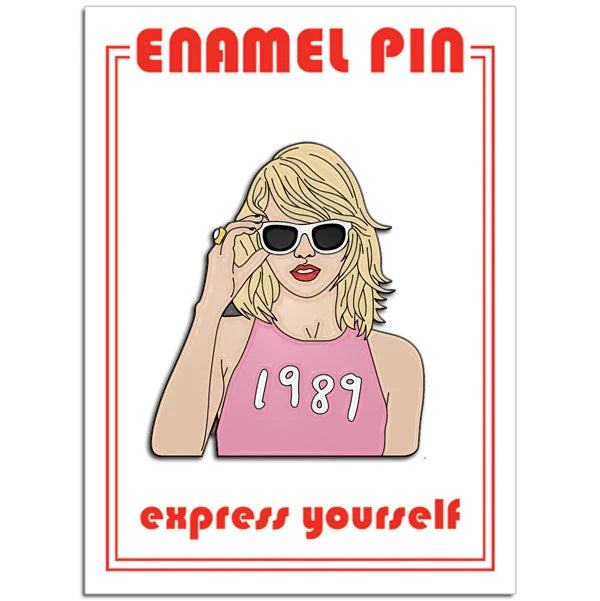 Taylor Swift 1989 Enamel Pin