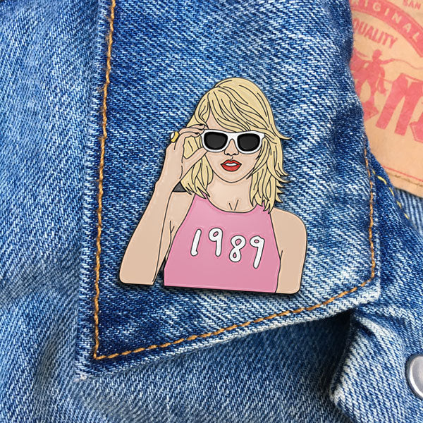 Taylor Swift 1989 Enamel Pin