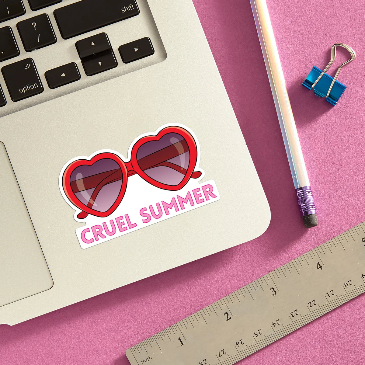 Taylor Swift Cruel Summer Die Cut Sticker