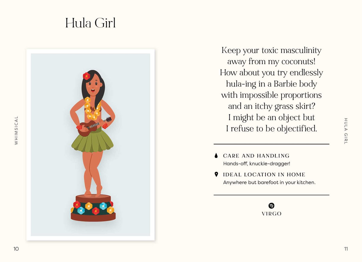 Tchotchkes And Their F*cked-Up Thoughts Book