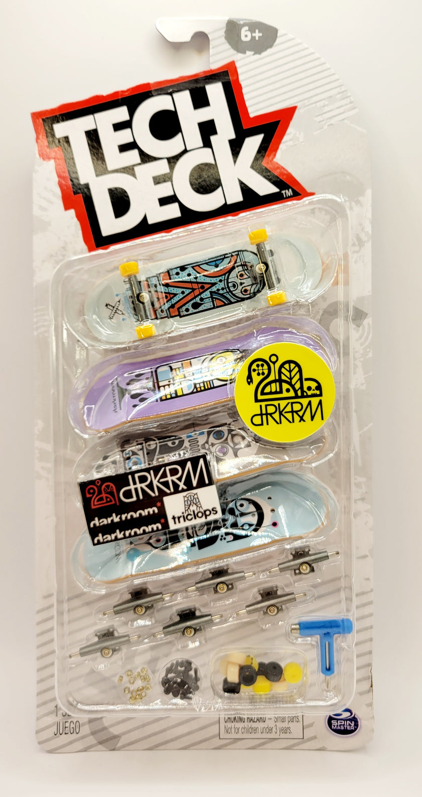 Tech Deck 4 Pack Assorted Skateboard Old Series