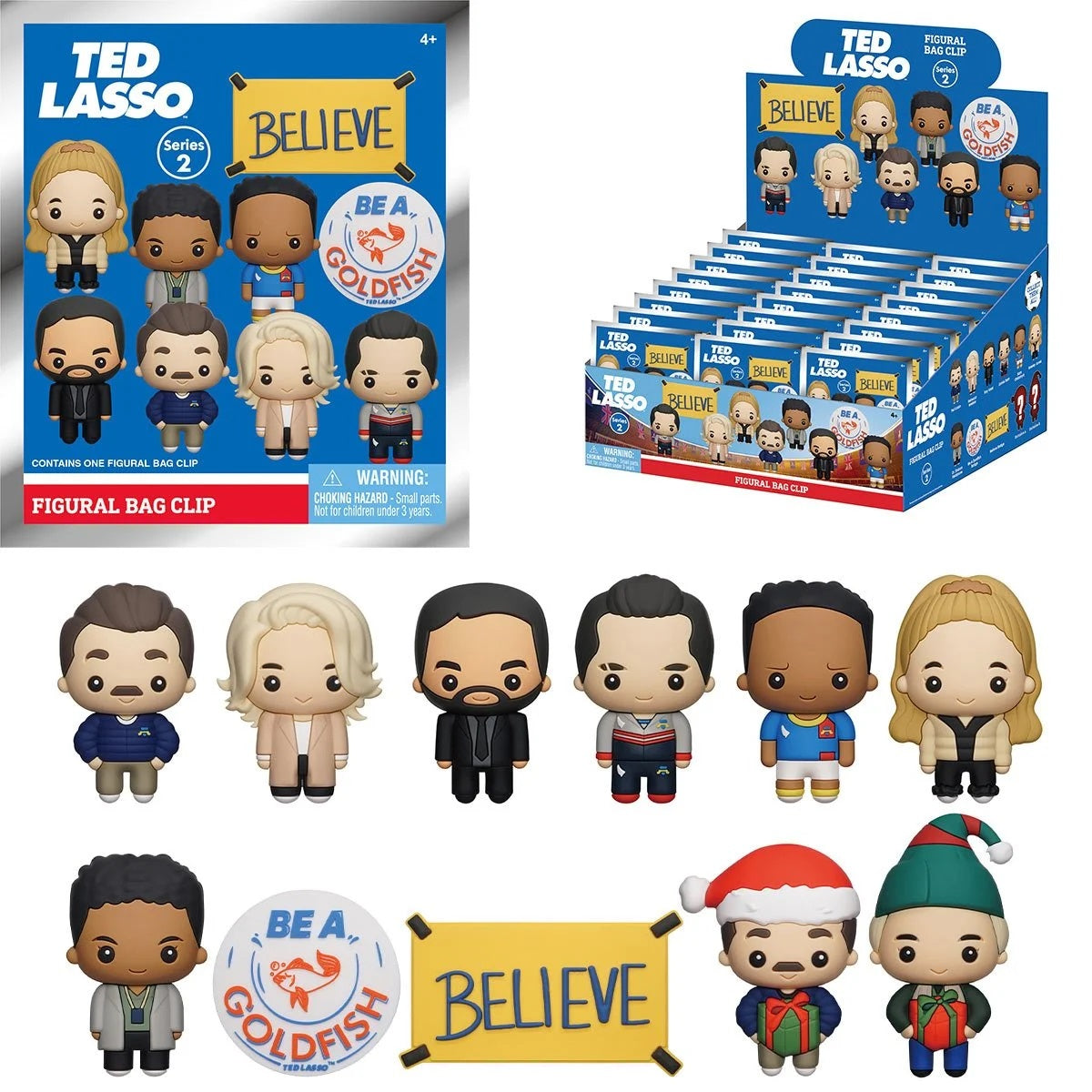 Ted Lasso Figural Bag Clip Series 2