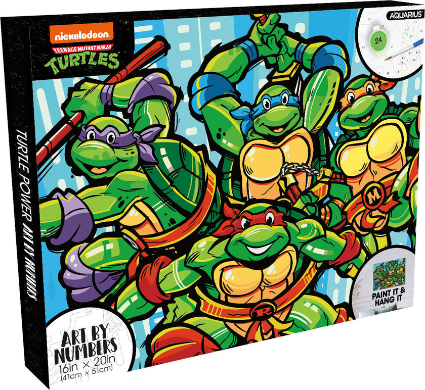 Teenage Mutant Ninja Turtles Art By Numbers