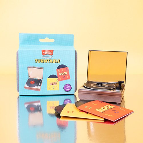 Teeny Town Smallest Turntable