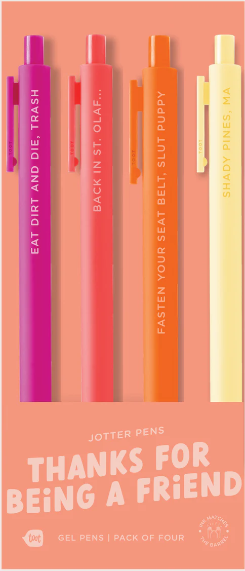 Thanks For Being A Friend Pen Set