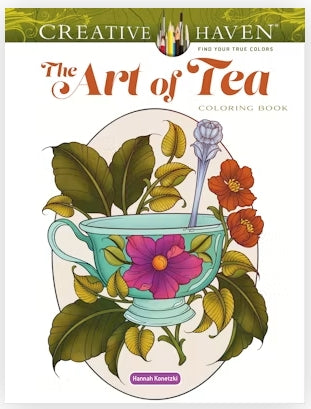 Art Of Tea Coloring Book