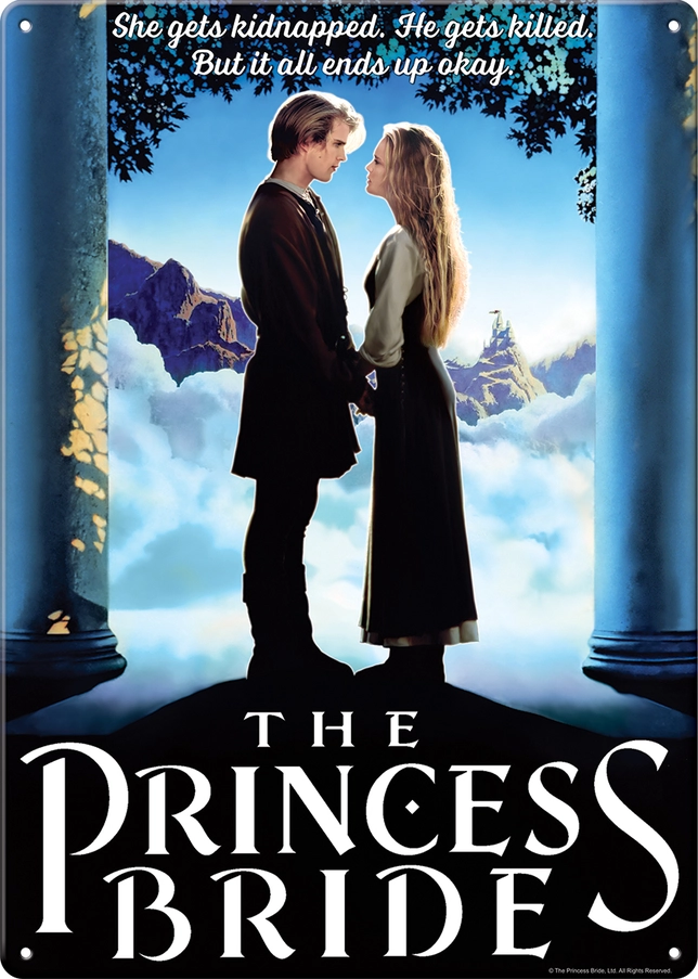 Princess Bride Metal Sign