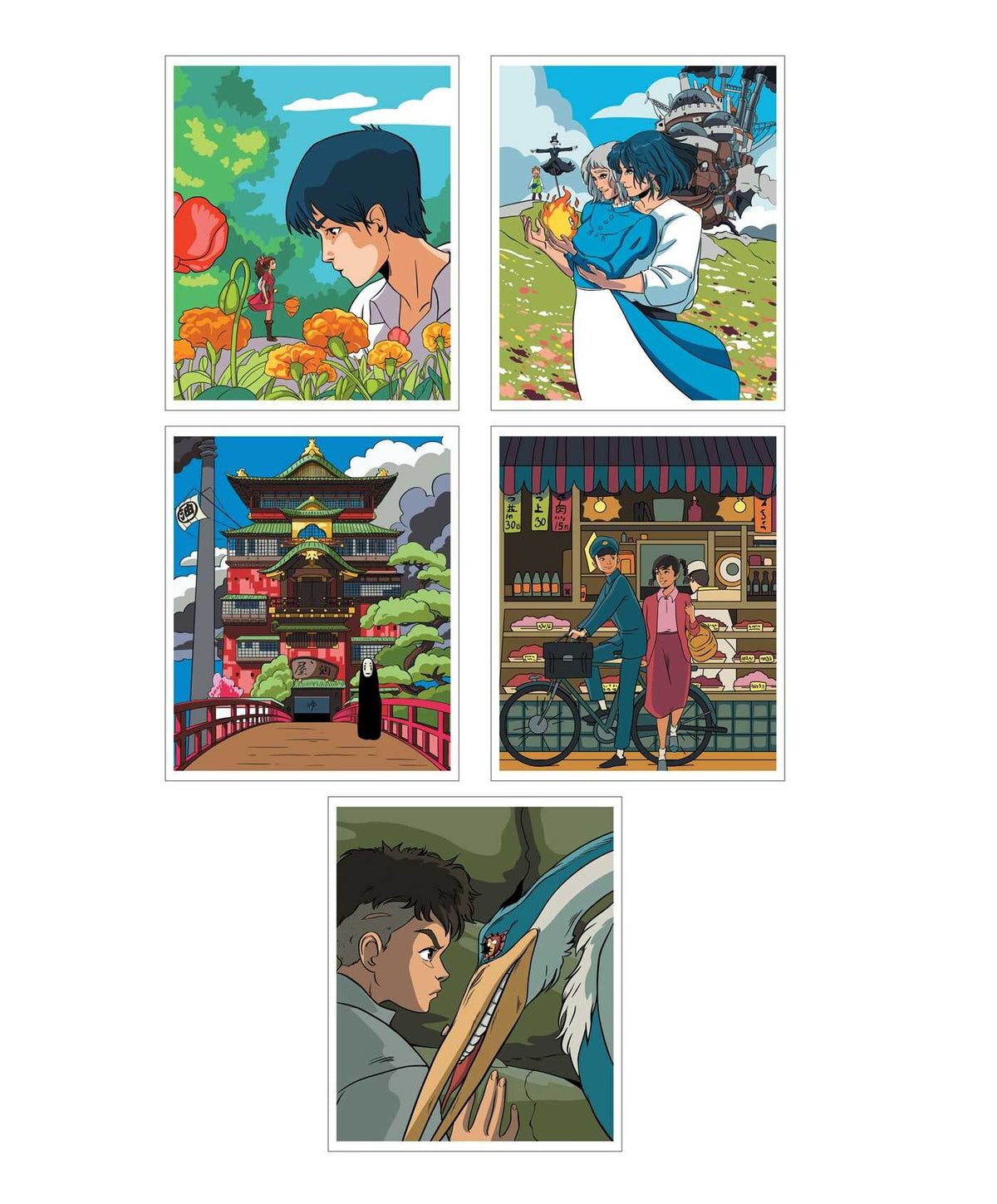 Unofficial Studio Ghibli Color By Number Book