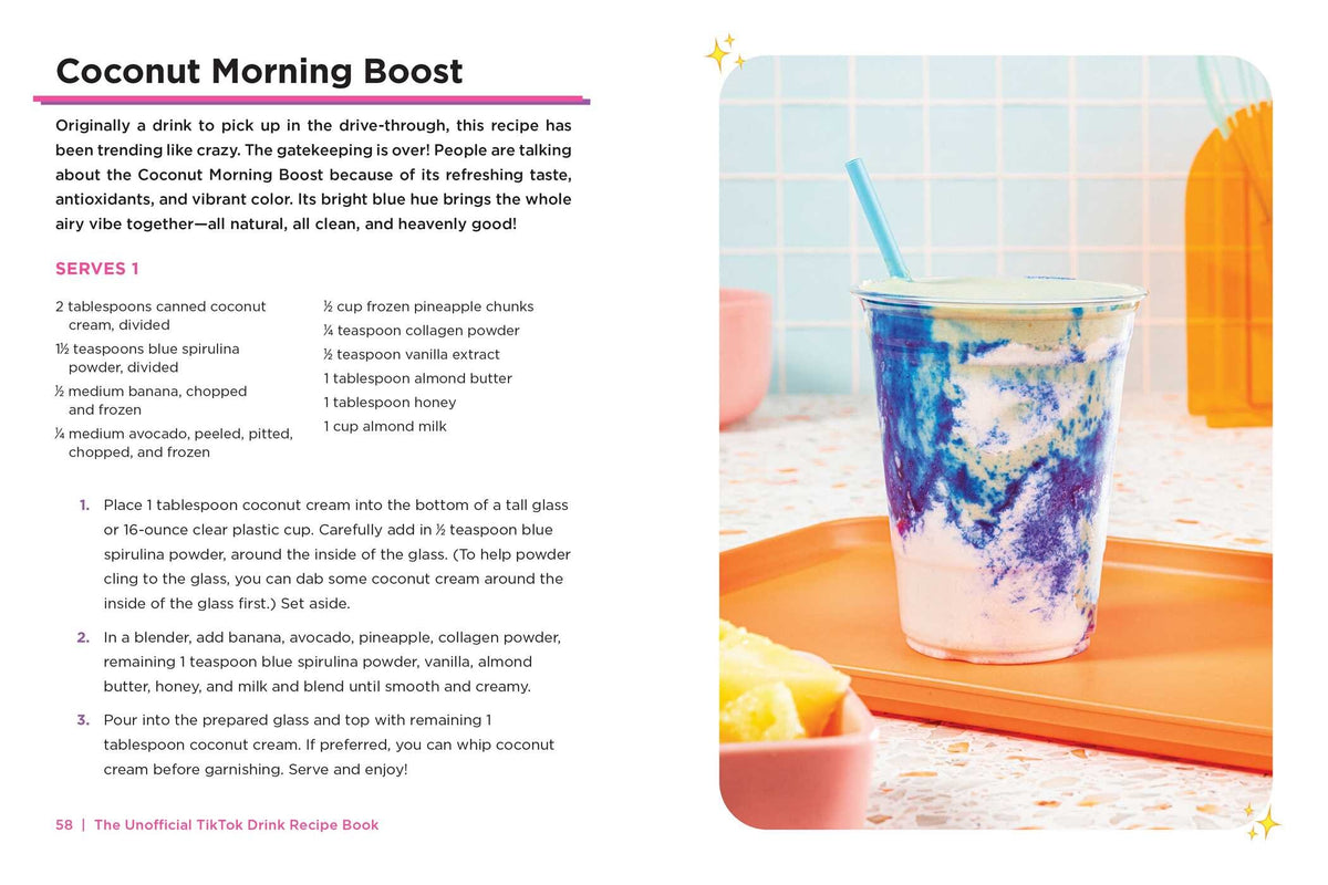 Unofficial TikTok Drink Recipe Book