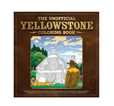 Unofficial Yellowstone Coloring Book