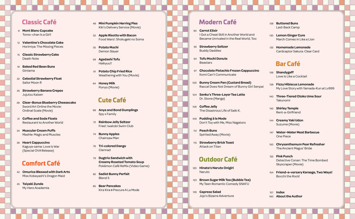 Anime Cafe Cookbook