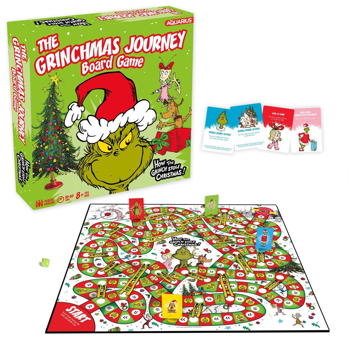 Grinchmas Journey Board Game