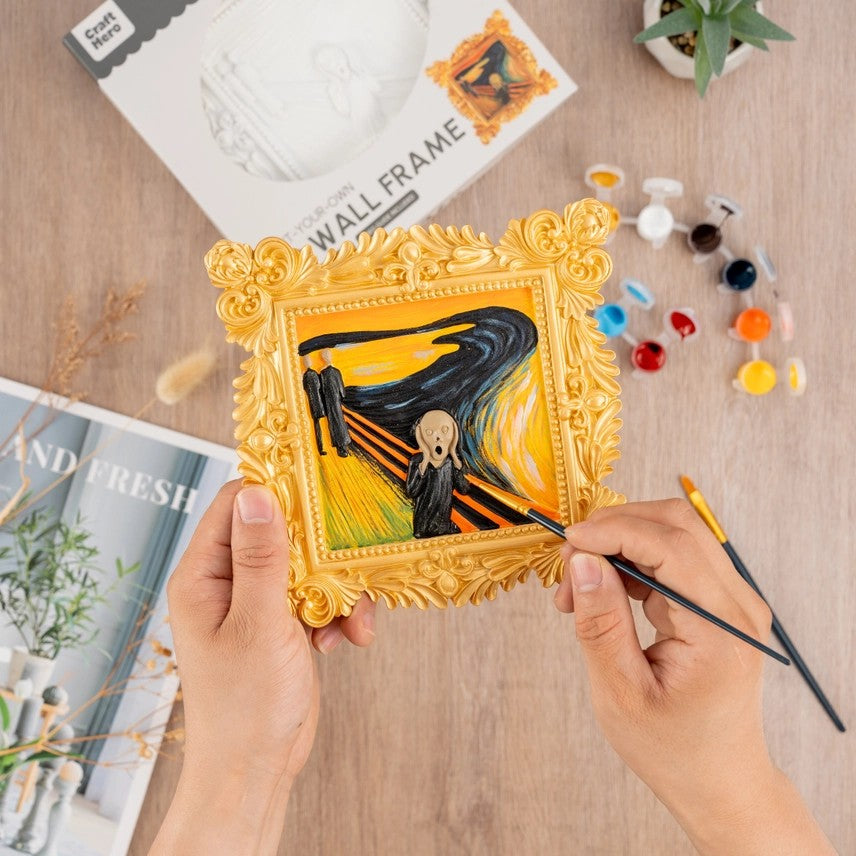 The Scream Paint Your Own 3D Wall Frame