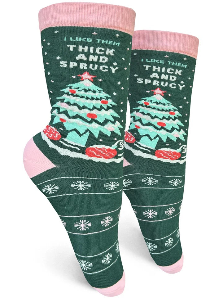 Thick And Sprucy Holiday Women's Socks