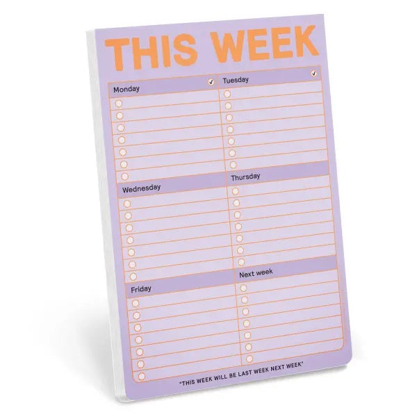 This Week Pad Pastel